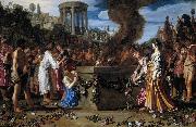 LASTMAN, Pieter Pietersz. Orestes and Pylades Disputing at the Altar s china oil painting artist